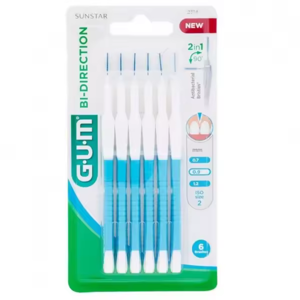 Gum Bi-direction Medium 0,9mm 6 Unidades EL PRECIO INCLUYE 5 UNIDADES - 1