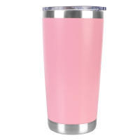 Taza Termo De Acero Inoxidable 20oz Con Tapa a Prueba De Fugas Para Bebidas Y Agua a Isolamiento Térmico Ultrafuerte - details 9