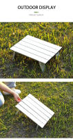 Mesa Plegable Ultra Ligera De Aluminio Para Camping Viajes Picnics Barbacoas Y Cama WEST TUNE Mesa Portátil De Exterior - details 4