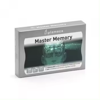 Plameca Master Memory - Suplemento para Memoria y Concentración - 30 Cápsulas - 1