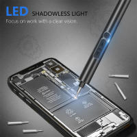 Juego De Destornilladores Eléctricos De Precisión 28 En 1 Sin Cable Mini Herramienta De Reparación Con 24 Piezas Magnéticas 2 Configuraciones De Torque 3 Luces LED - details 6