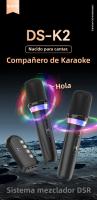Micrófono De Karaoke DS-K2 Compañero Bluetooth 5.3 Con Luz RGB Y Sistema De Mezcla DSP Para Altavoces Conexión Inalámbrica Para Canto En KTV Y Coche - details 0