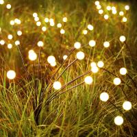 8 Luces Solares Para Jardín Con Diseño De Mariposa Luz Exterior Impermeable Vibrante Para Decoración De Patio Y Camino Calor - details 5
