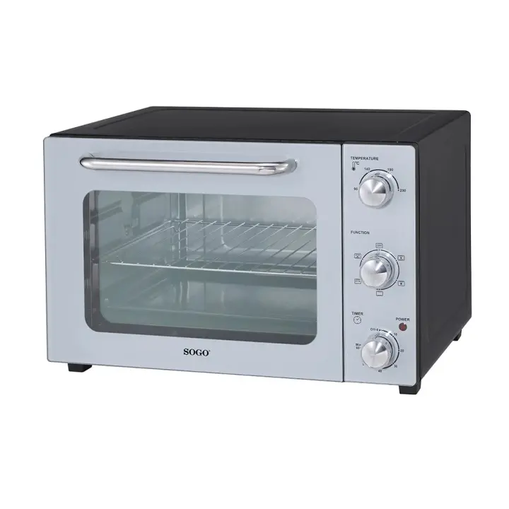 SOGO - Horno sobremesa SS10540 de convección, 35 L y 1500 W, clase energética A, negro para cocina compacta - 1