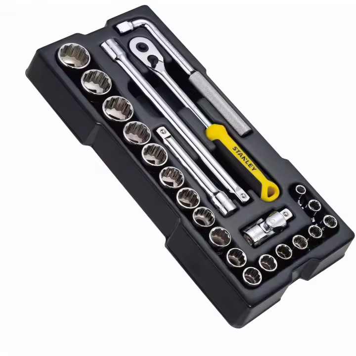 Stanley Transmodule. 23 piezas de mecánica métrica ½" – 12 puntos - 1