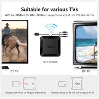 X96 MAX Plus 4GB/64GB Amlogic S905x3 Android 9.0 Caja de TV Decodificación de Video 8K 2.4G+5.8G WiFi Bluetooth 1000Mbps LAN USB3.0 Admite Youtube Netflix Google Play - Negro - details 18