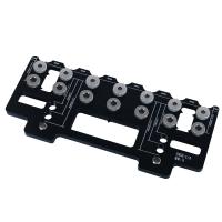 Kit De Juego De Herramientas Para Agujeros Rectos Y Bolsillo En Aluminio Locator De Agujeros De Punzón De Arco Iris Guía De Perforación Para Estante Juego De Herramientas De Carpintería DIY - details 18