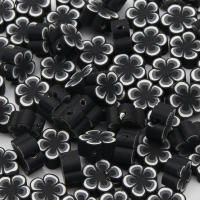 20/50/100pcs Bolas De Arcilla Polimérica 10mm Bolas De Flor Hechas a Mano Separadores Para Fabricación De Joyas Pendientes Accesorios DIY - details 7