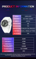 Reloj Deportivo Al Aire Libre SANDA G Estilo LED Digital Militar Resistente Al Agua Con Fecha Reloj Electrónico Para Hombre Y Mujer Cronógrafo - details 10