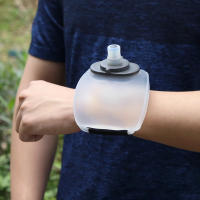 Botella De Agua Para Correr De 7oz Mini Porta Botella De Muñeca Almacenamiento De Hidratación Suave Para Maratón Ciclismo Fitness Escalada - details 14