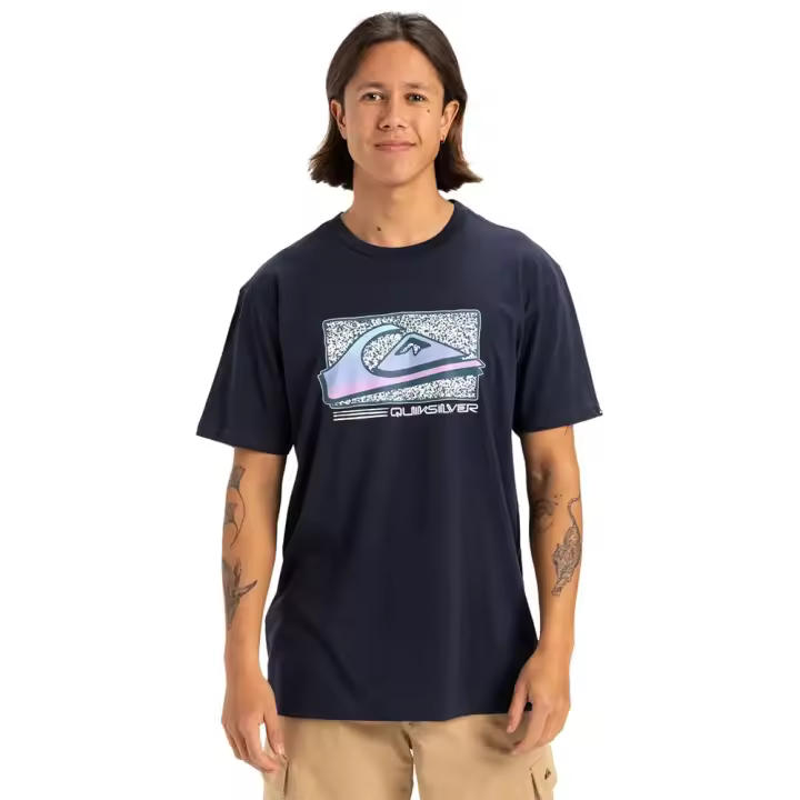 Quiksilver Camiseta De Manga Corta Retro Fade - 1