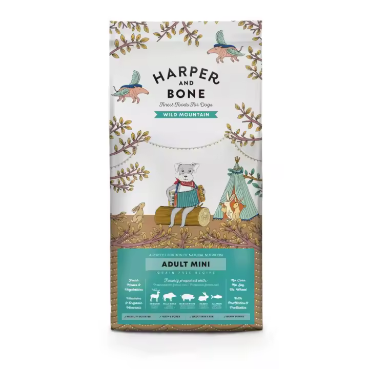 Harper & Bone Adult Mini Wild Mountain 2Kg - 1