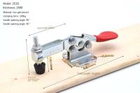 Juego De Abrazaderas De Deslizamiento Rápido Horizontal 201/201B/201C/225D Herramienta De Fijación Para Carpintería Y Metalurgia - details 4