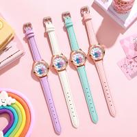 Reloj De Cuarzo Anime Pointer Para Niños Lilo & Stitch Regalo De Vacaciones Reloj Infantil Con Marcas Arábigas Y Cierre De Correa De Cuero - details 0
