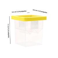 Caja De Cría De Peces Para Acuario Durable Incubador Transparente Para Guppys Y Cangrejos Caja De Aislamiento Para Pequeños Peces Y Alevines - details 5