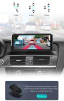 AWESAFE inalámbrico CarPlay Android Auto Radio para BMW X3, F25, X4, F26, años 2014 2015 2016 coche reproductor multimedia GPS 2 din autoradio volante controles RDS Bluetooth - details 16