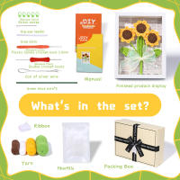 Kit De Inicio Para Crochet IMZAY Con Herramientas Y Video Tutoriales Para Principiantes Material De Ganchillo No Terminado - details 8