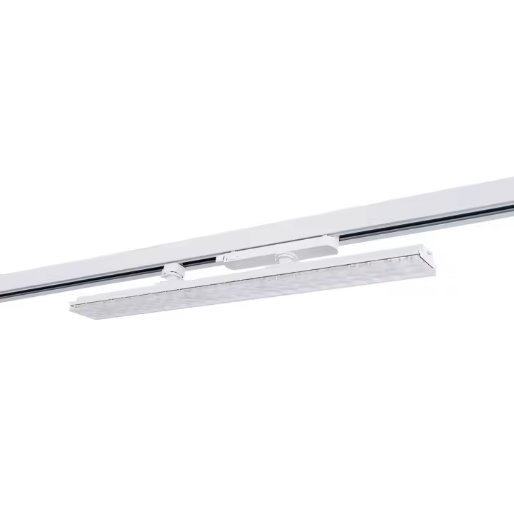 Barcelona LED Proyector LED lineal orientable para carril trifásico 20W - CCT - CRI90 - Driver KGP - Blanco - 1