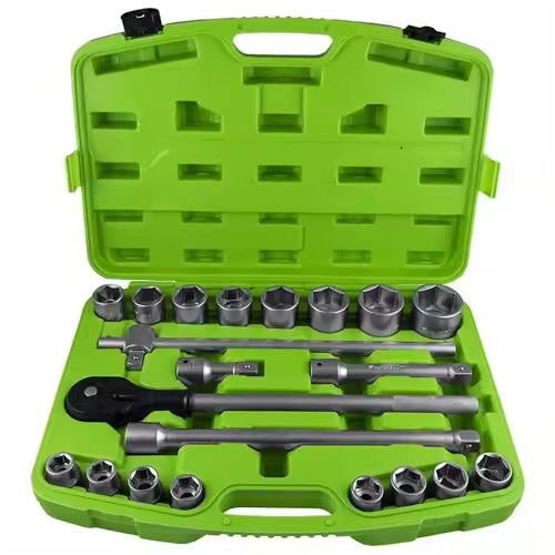 JBM 53727 Estuche de herramientas con 21 piezas autocle 3/4" 6 cantos JBM - 1