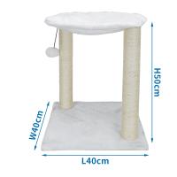 LILI HOME Rascador para Gatitos - Desde Pequeño hasta Grande disponibles en una variedad de modelos y tamaños. Diseñados para satisfacer las necesidades naturales de rascado y juego de los gatos, estos rascadores son tanto funcionales como divertidos. - details 14