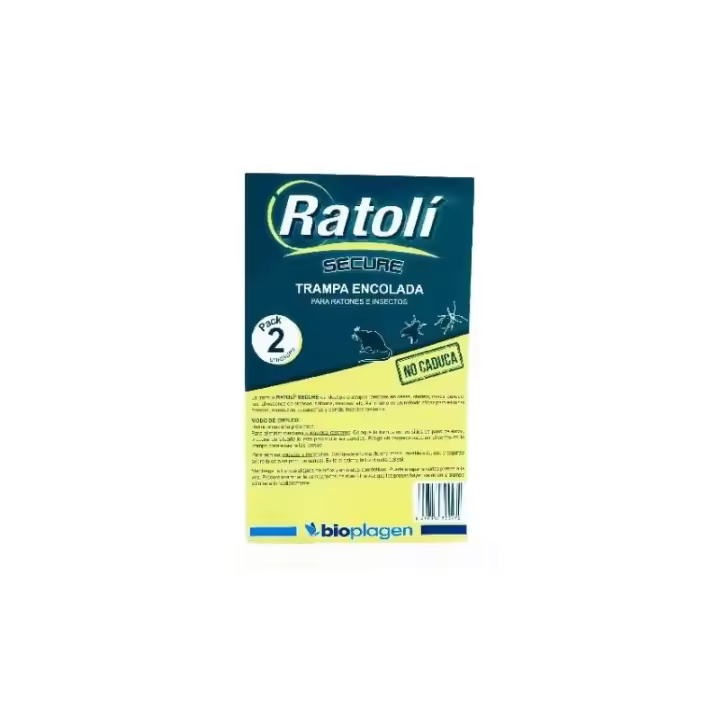 Raticida Ratoli Trampa Encolada 2 Uds. - 1