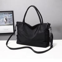 Bolso De Hombro Grande Para Mujeres Hecho De Nylon Con Correa Ajustable Para Uso Diario Casual Viajes Y Transporte. - details 10