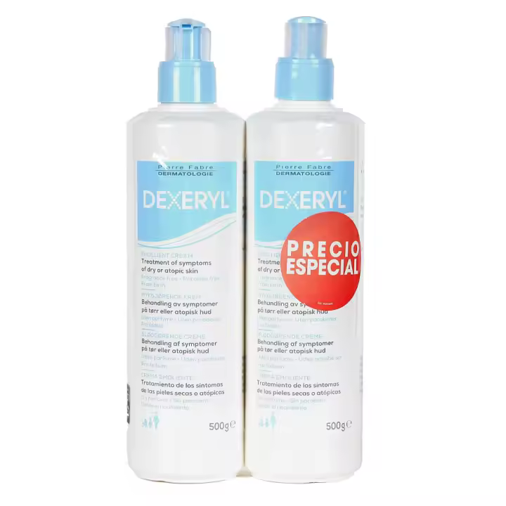 Ducray Dexeryl Crema Emoliente 500 ml Pack - 1