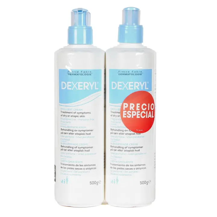Ducray Dexeryl Crema Emoliente 500 ml Pack - 1