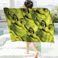 Toalla De Playa Anime S-Shrek Absorbente Y Secado Rápido Microfibra Suave Para Yoga Natación Camping Viajes Senderismo - details 1
