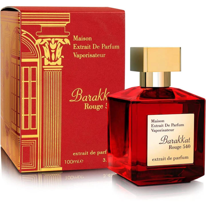 Barakkat Rouge 540 Extrait de Parfum Fragrance World 100ML Unisex | Fragancia Oriental Amaderada | Almendra Amarga… — oferta en Miravia