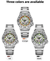 Reloj De Pulsera Mecánico Para Hombre ADDIESDIVE Lujo Esqueleto Automático Vidrio De Zafiro BGW9 Luminoso Diver 200m Acero Inoxidable - details 2