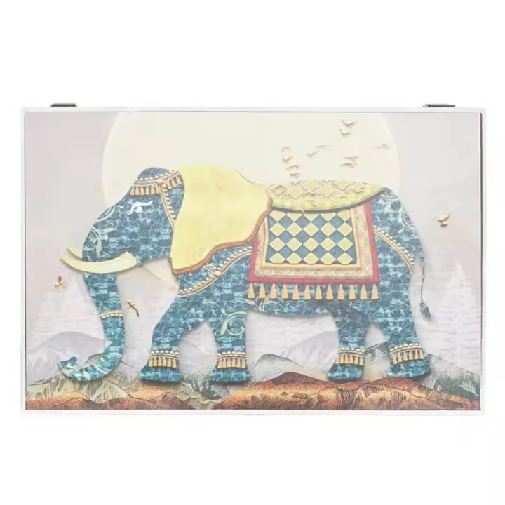 Dcasa Tapa contador de luz cubrecontador electricos indio elefante - 1