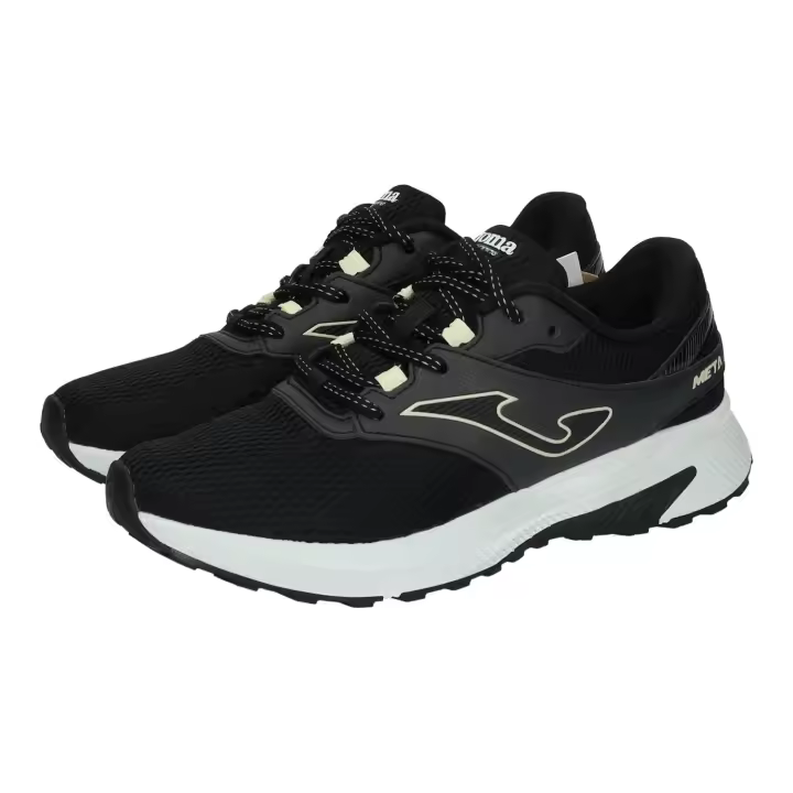Deportivos marca JOMA para mujer en color negro. Zapatillas Joma Meta Lady con Tecnología Avanzada - 1