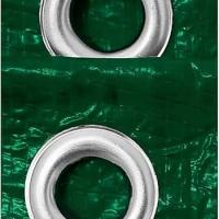 Criscolor Lona Multiusos Verde Resistente Al Agua con Ojales de Aluminio 90gr - details 4