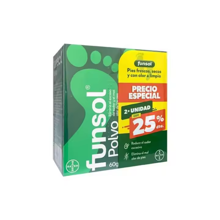 Funsol Polvo 2x60 g Promo - 1
