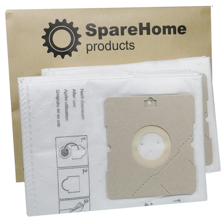 Bolsas para aspirador Taurus Vitara 3000  Vitara 2500  - Alta filtración - 10 unidades -    SpareHome® 400FF0070VI - 1