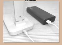 Lámpara De Escritorio LED Táctil Recargable USB Con 3 Niveles De Iluminación Protección Ocular Plegable Para Dormitorio Luz Nocturna Para Mesa - details 17