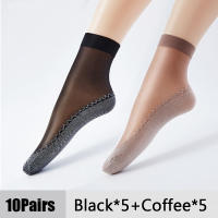 10 Pares De Calcetines Para Mujer Ultradelgados Transpirables Y Ligeros Calcetines De Verano Transparentes Y Casuales Para Mujer - details 3