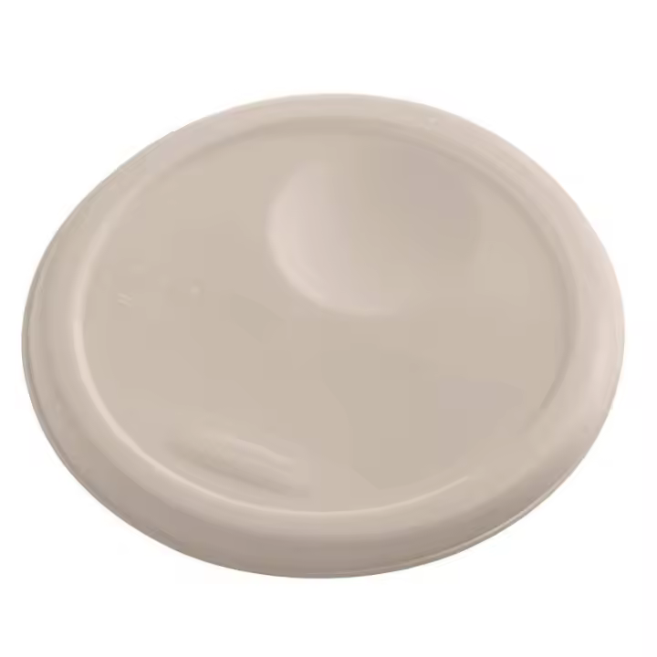 Cubo de Basura Rubbermaid Tapa Redonda Marrón 3,75 L - Resistente y Fácil de Limpiar - 1