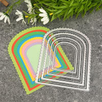 Molde De Corte De Metal En Forma De Flor Redonda Cuadrada Triangular Y Irregular Para Scrapbooking Tarjetas Y Manualidades - details 2