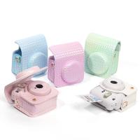 Set De Bolsos Tejidos Coloridos Para Instax Mini 12 Funda Portátil De PU Con Correa De Hombro Kit De Álbum Accesorios Para Cámara Instantánea - details 7