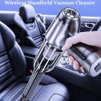 Aspirador de mano sin cable para coche con potente succión - Aspirador de coche, aspirador portátil sin cable con motor sin escobillas, 12.000 PA para mascotas, coches, oficinas y hogares.¡El mejor regalo, envío rápido! - details 3