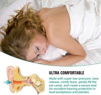 A continuación: 100 Pares de tapones para los oidos para cancelación de ruido de espuma ultra elegant para dormir ronquidos Cancelar Ruido tapones reutilizables - details 3