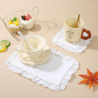 Mantelones De Encaje De Algodón Suave Para Comida Decoración De Fiesta Regalo Para Casa De Amistad Estilo Japonés Rectangular - details 6