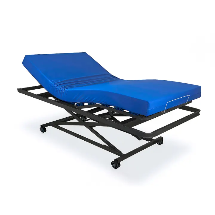 FusionHome - Colchón Geriátrico Articulado Clínico Eliocel Núcleo de espuma Eliocel HR de alta densidad Impermeable - Altura 15cm - 1