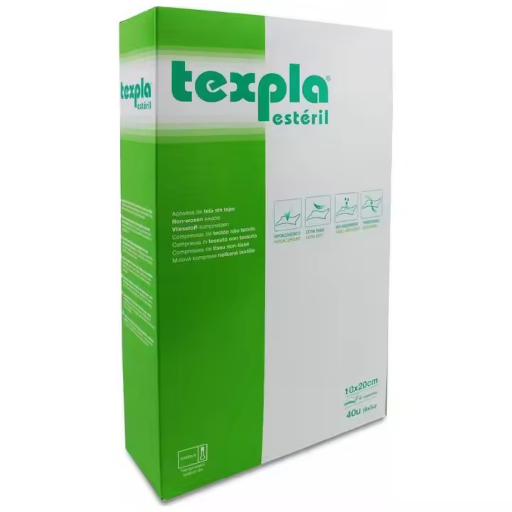 Texpla Aposito Esteril 10 X 20Cm 8 Sobres De 5 U - 1