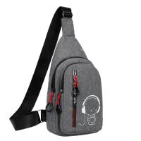 Bolso de pecho informal para hombre, bandolera de mano, mochila de ciclismo coreana - details 1