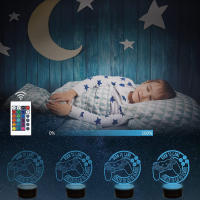 Lámpara De Juego 3D LED RGB Para Habitación De Juegos Y Niños Iluminación De Mesa Para Playstation Regalos De Iluminación Nocturna - details 2