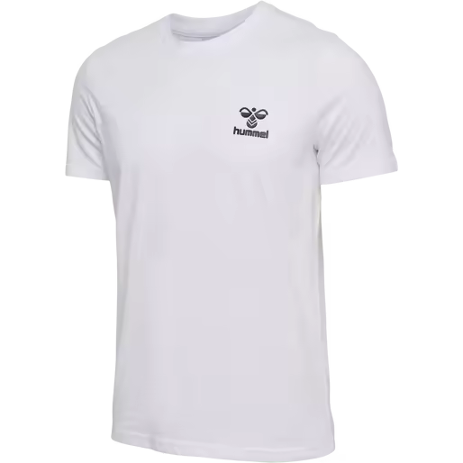 Hummel - Camiseta de Hombre Blanca Logo Hummel - 220039-9001 - 1