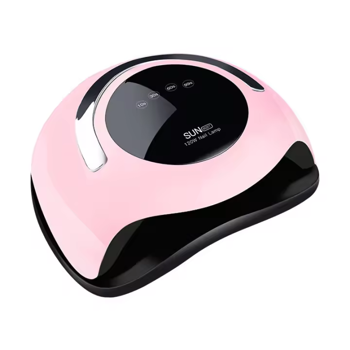 Lámpara de uñas, secador de uñas de gel más rápido de 120 W, lámpara de curado profesional para uñas de manos y pies - 1